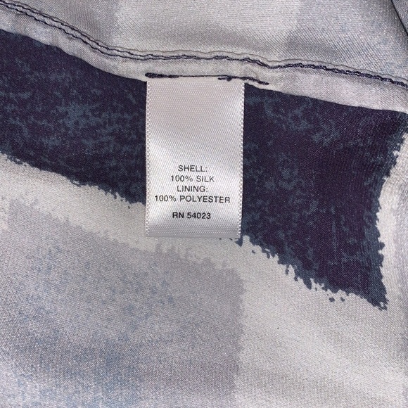 Banana Republic 100% Silk Maxi Floor Length Dress Size 4 - Picture 4 of 6